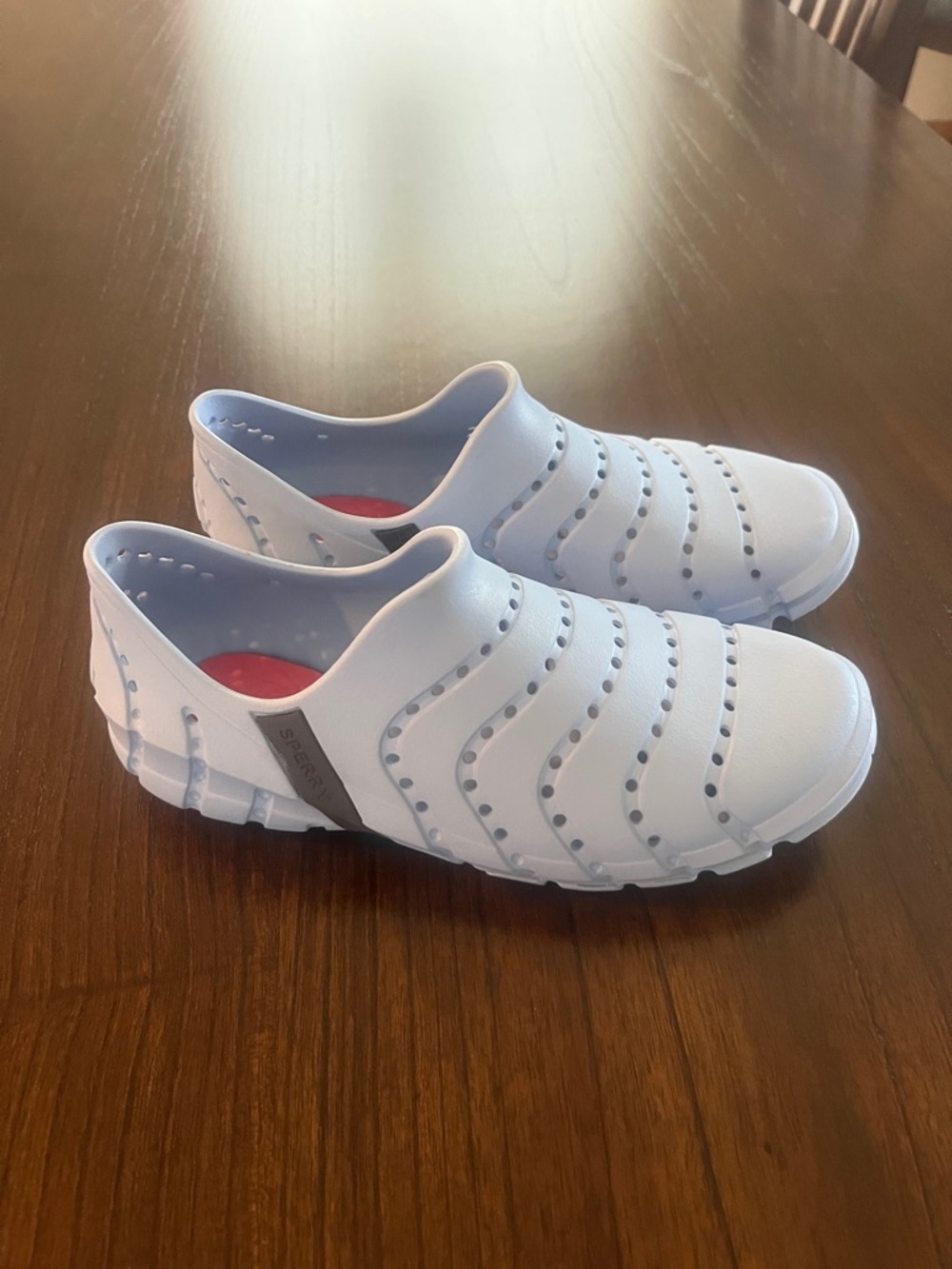 Sperry Light Blue Slip-On Water Shoes